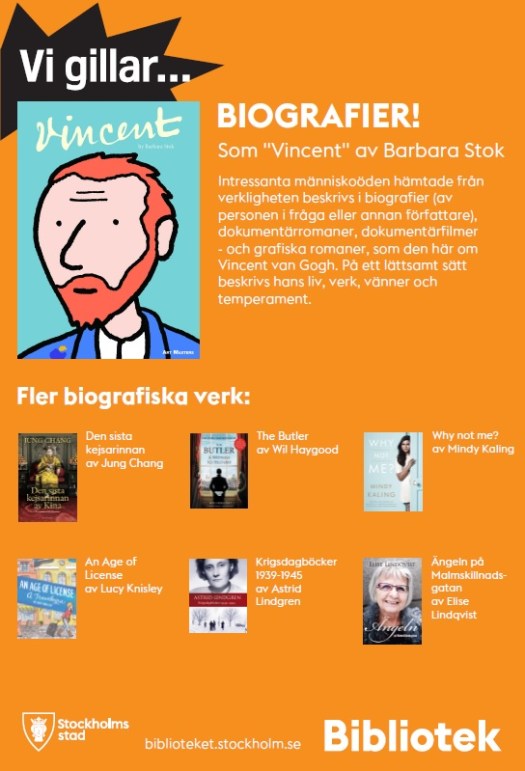 Vi gillar biografier