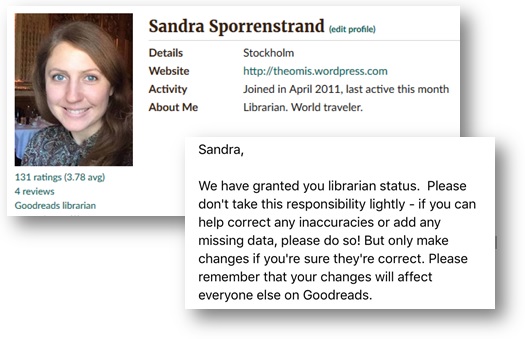goodreads-librarian